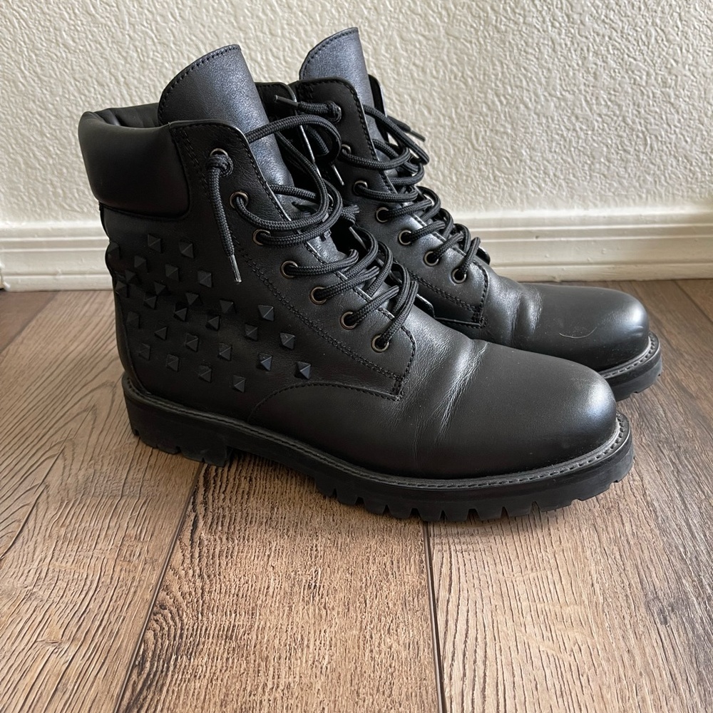 Mens Valentino studded boots